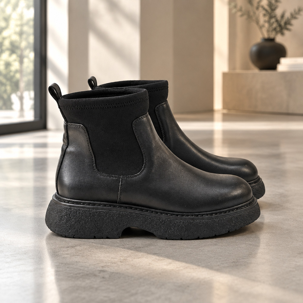 NWOB Dream Pairs Women's Chelsea Sock Boots size 10
